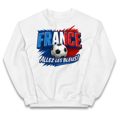 France Retro World Cup Kids Jumper