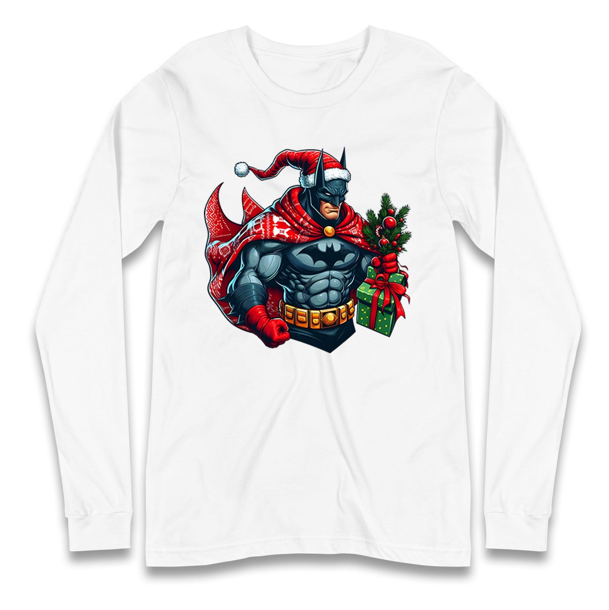 Batman Santa Longsleeve T Shirt