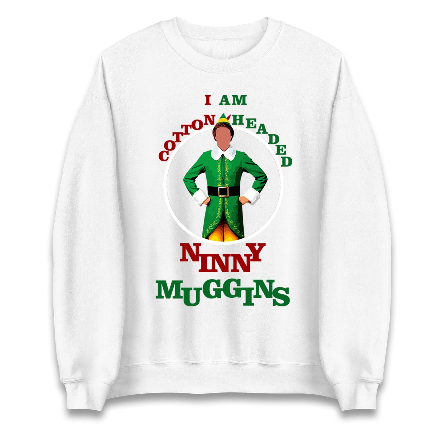 Christmas Patrick Baynham Elf Unisex Sweatshirt
