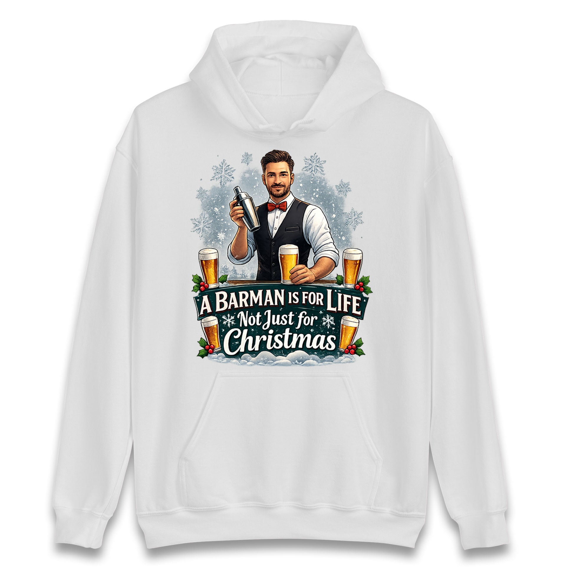 Barman Christmas Hoodie