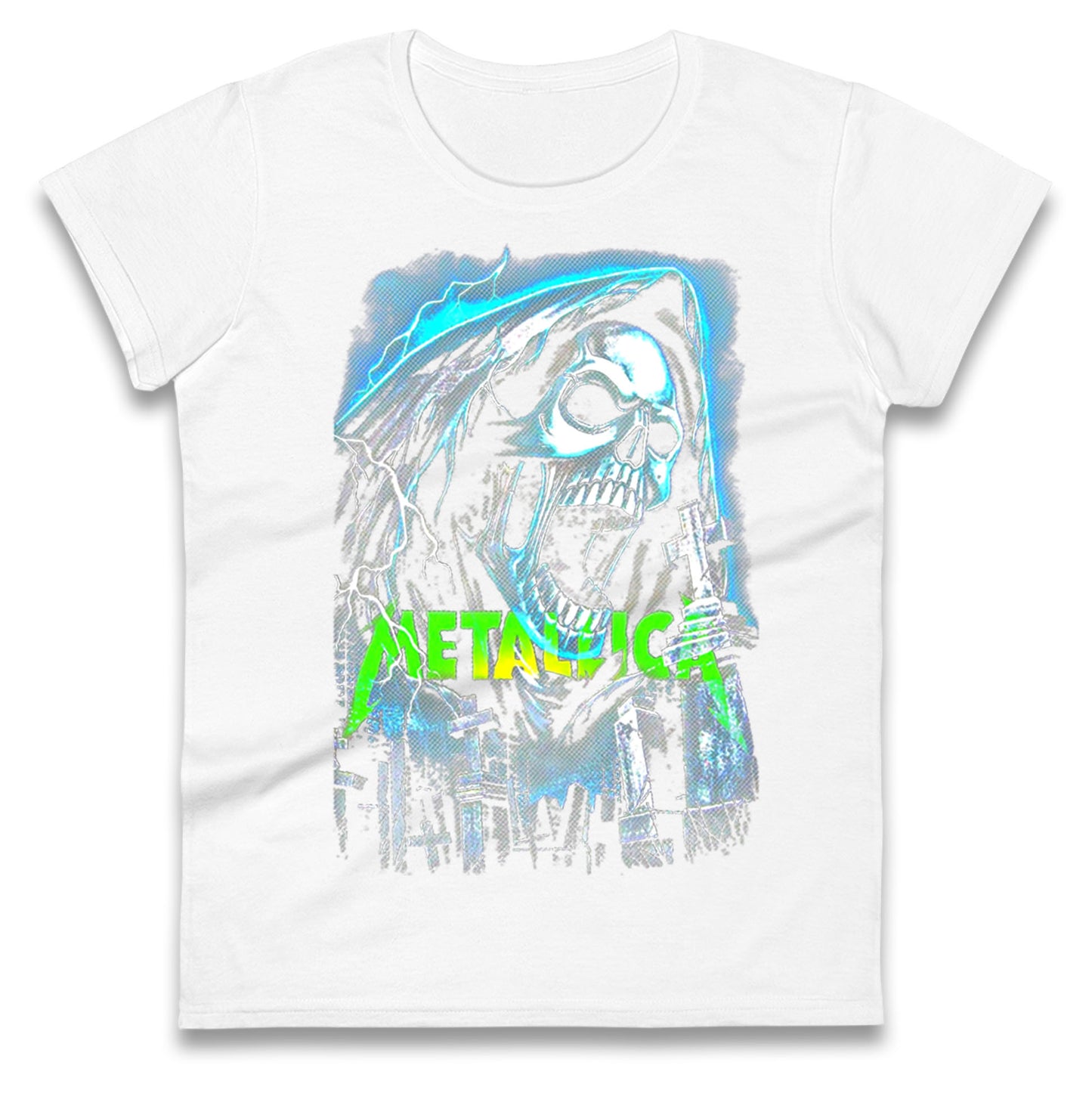 Metallica Whiplash Ladies T Shirt 