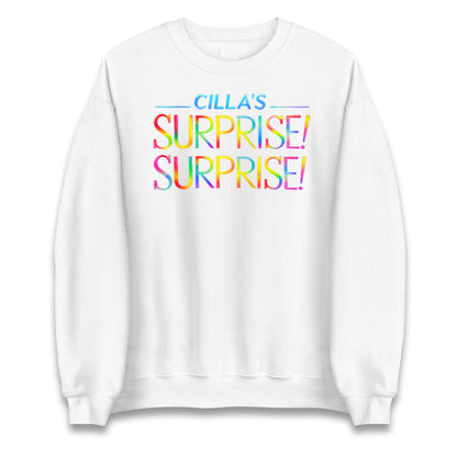 Cilla's Surprise Surprise Robbie Williams Jumper