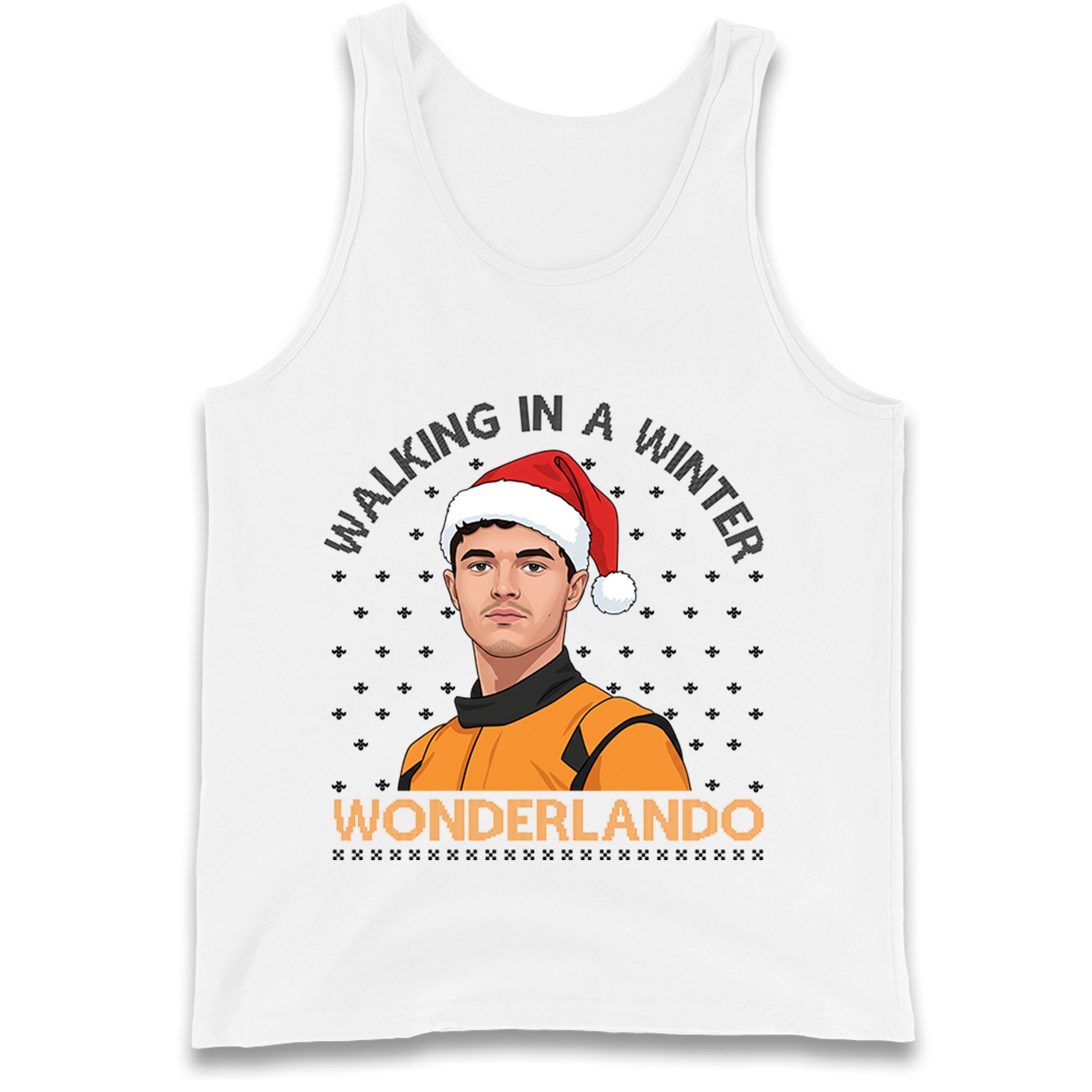 Lando Norris Christmas Tank Top