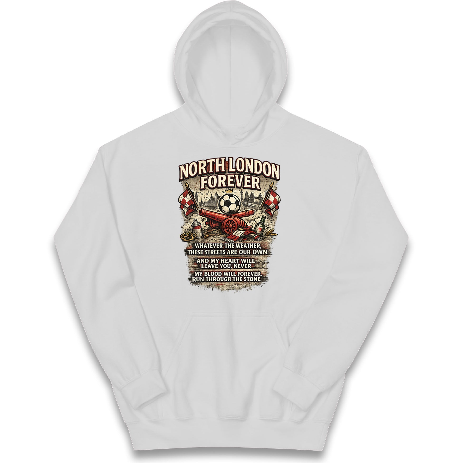 Arsenal North London Forever Kids Hoodie