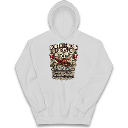 Arsenal North London Forever Kids Hoodie