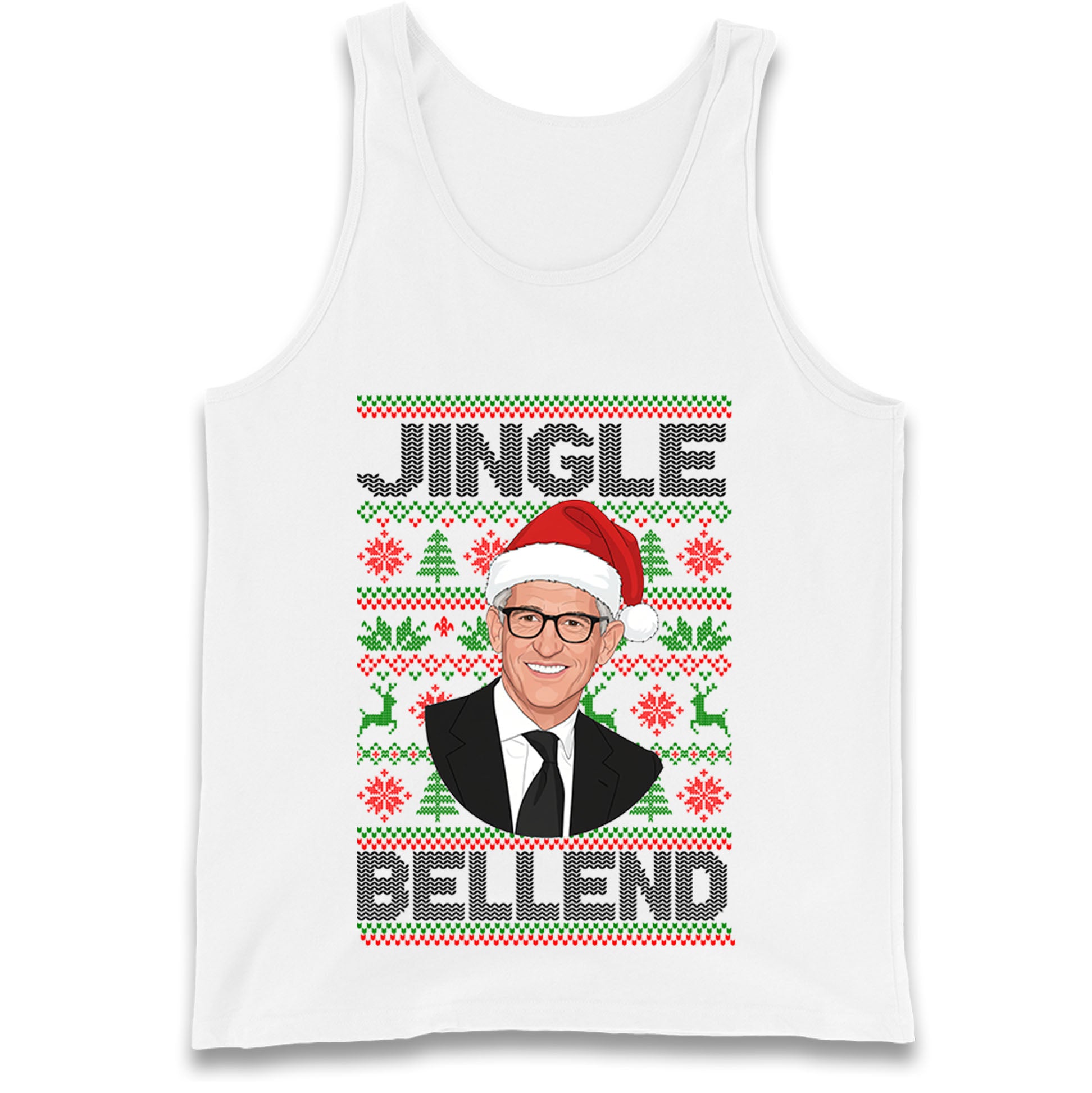 Gary Lineker Christmas Tank Top