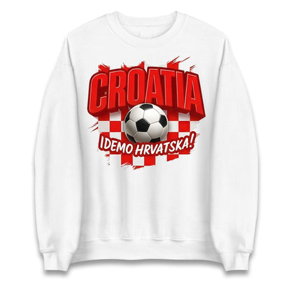 Croatia Retro World Cup Jumper