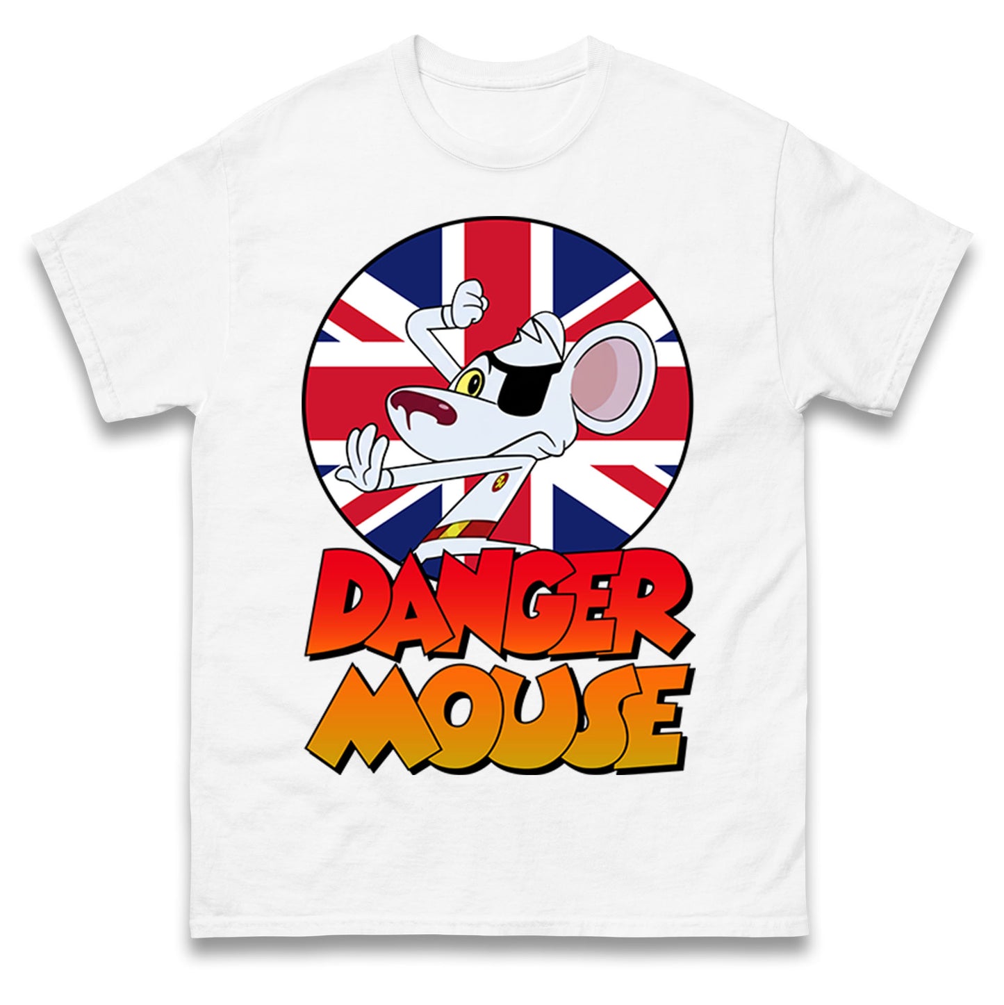 Danger Mouse Union Jack T Shirt