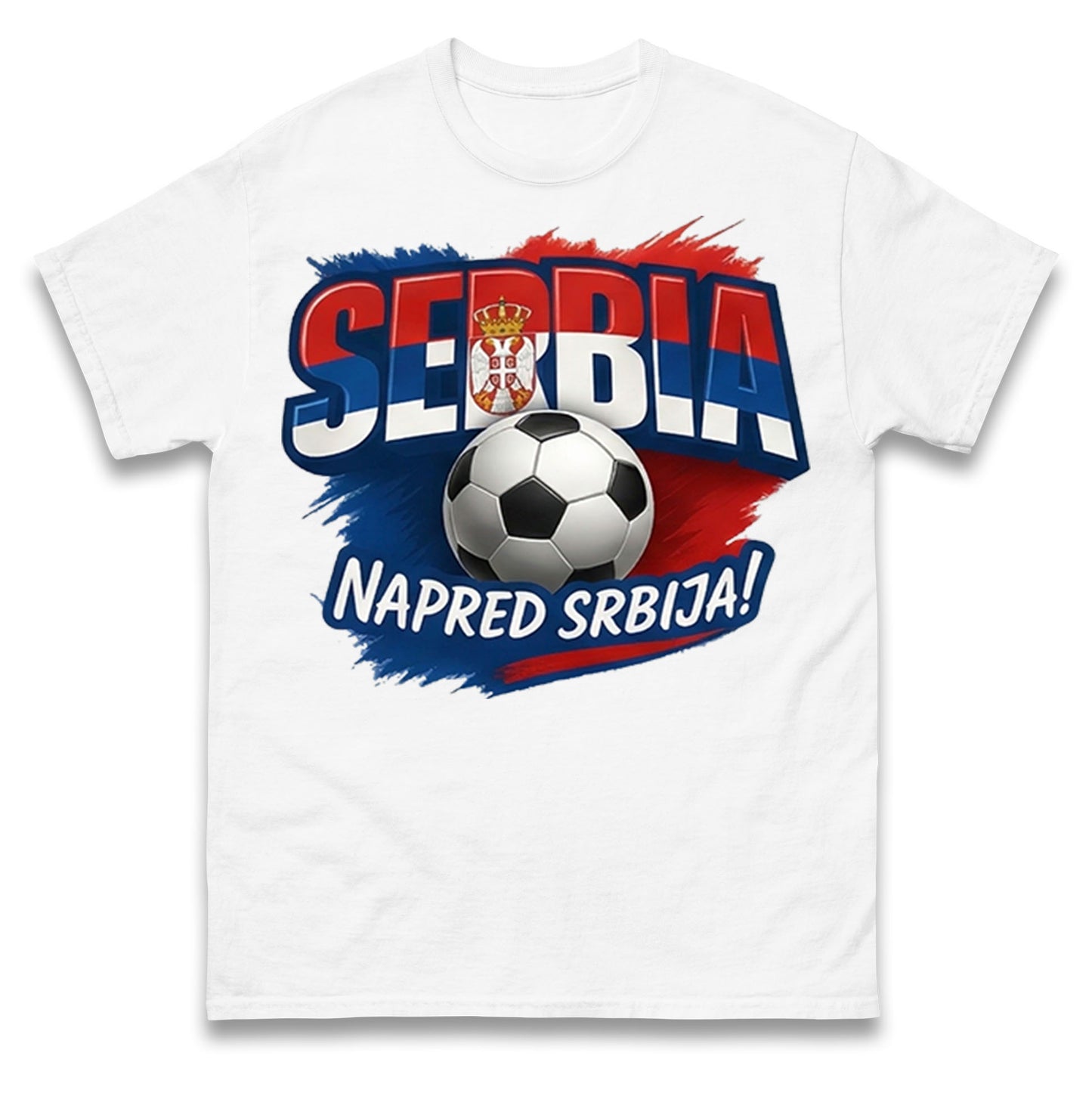Serbia Retro World Cup T Shirt