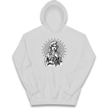 Mary Mother Of God Kids Hoodie