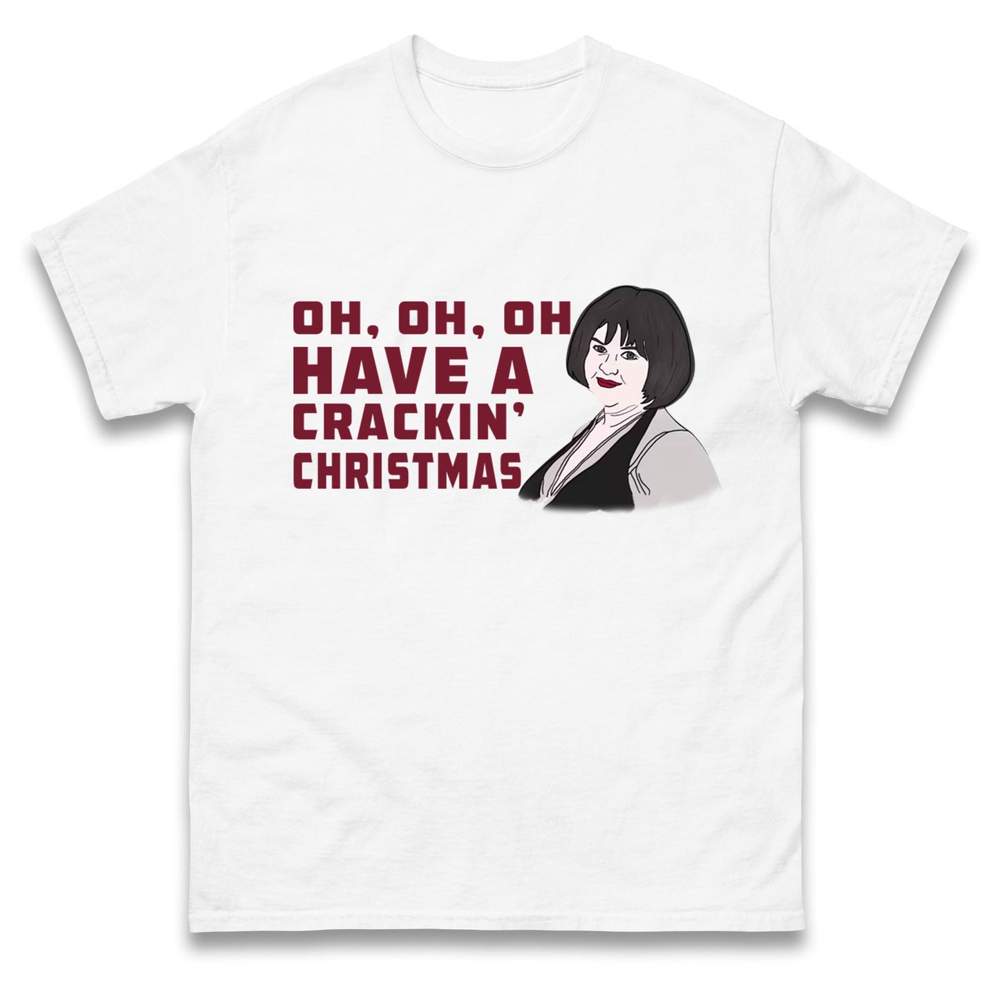 Oh My Crackin Christmas Nessa Gavin And Stacey t shirt