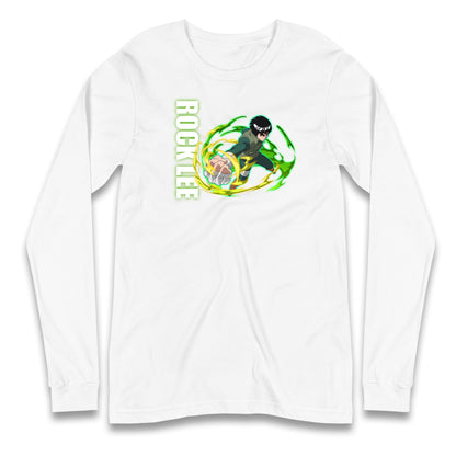 rock lee green beast long sleeve t shirt