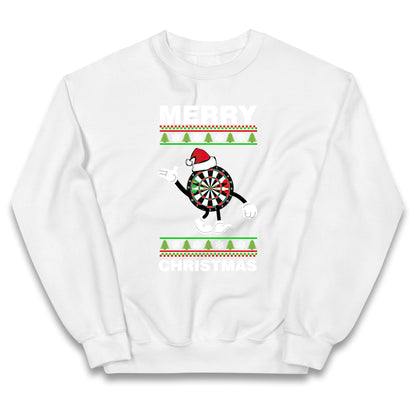 dartboard christmas santa costume jumper