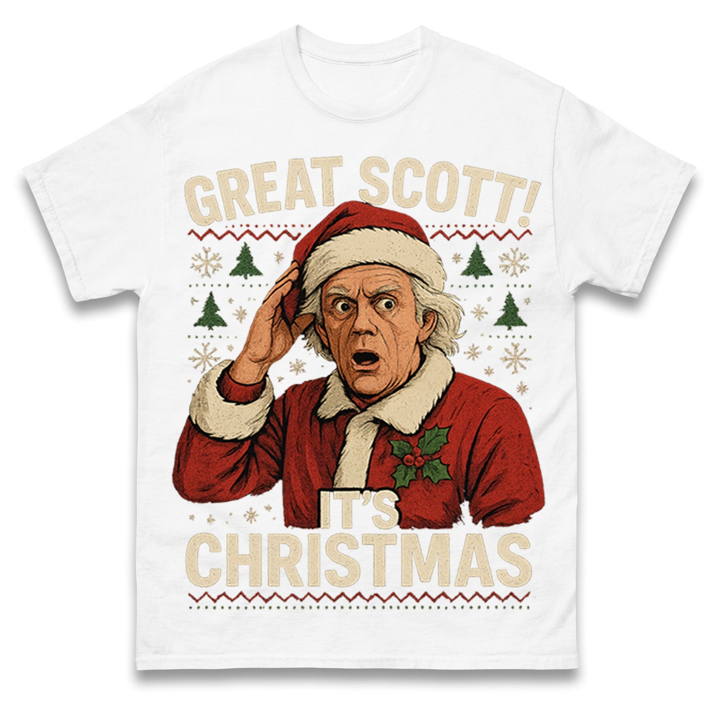 Back to the Future Doc Brown T Shirt