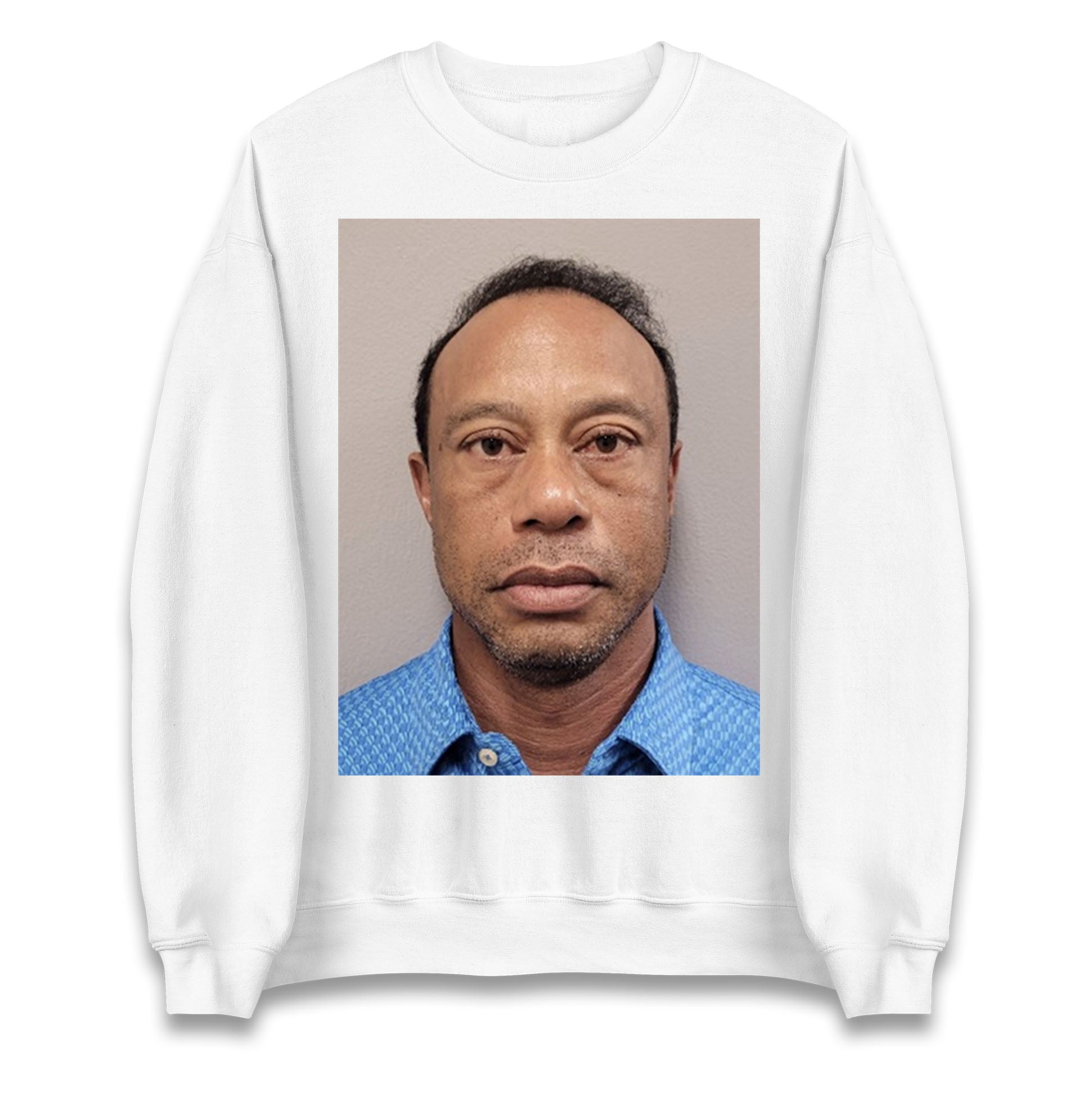 Tiger Woods Mugshot Jumper
