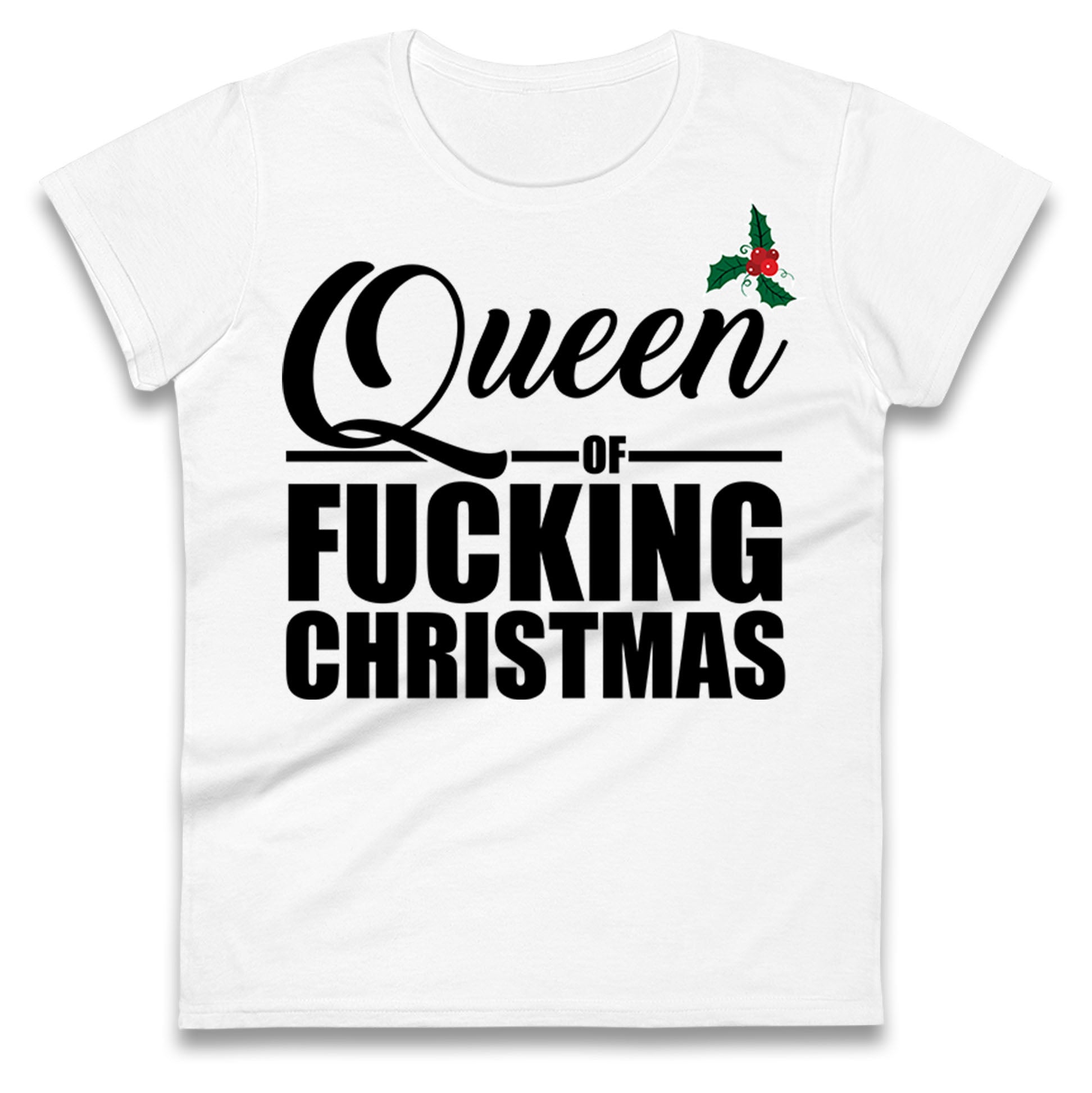 Nice Until Proven Naughty Ladies T Shirt