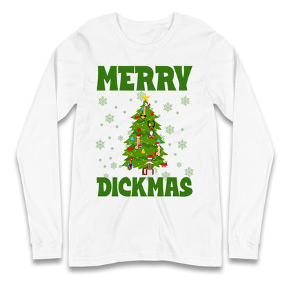 Merry Dickmas Funny Christmas T Shirt