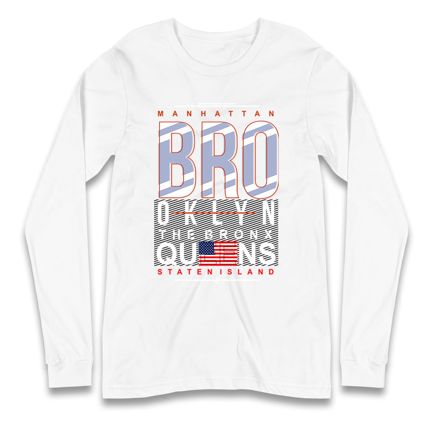 Brooklyn New York State Longsleeve T Shirt