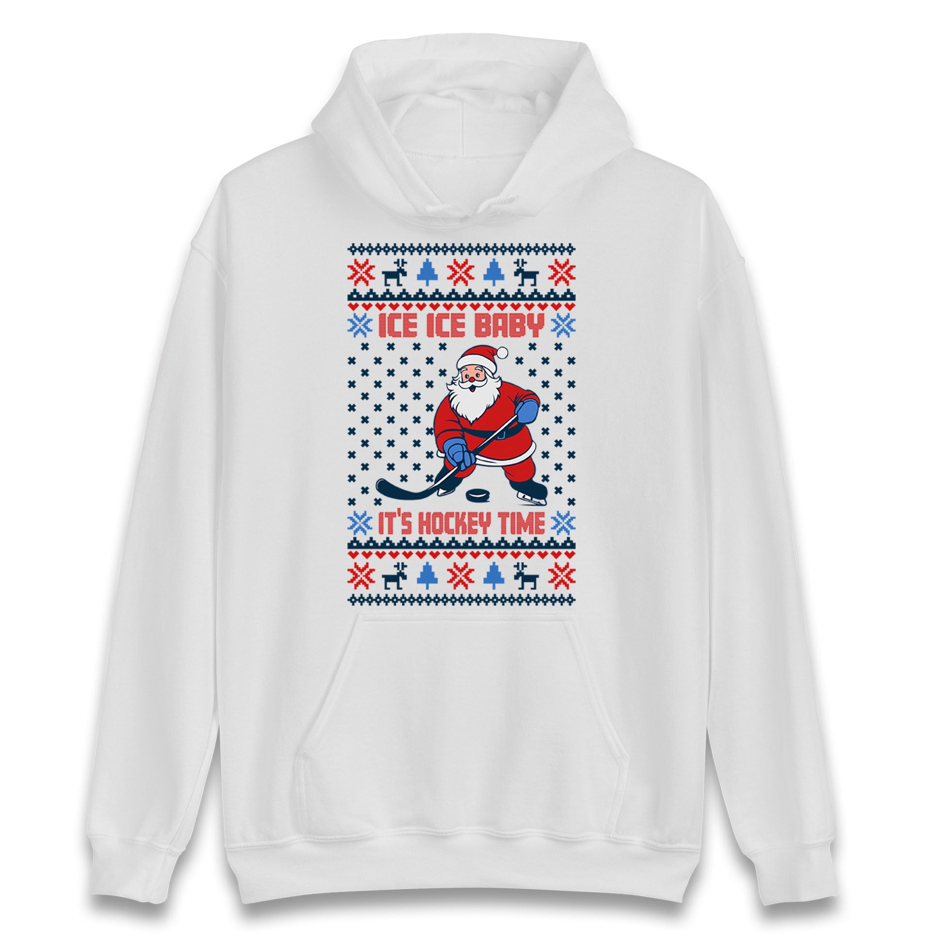 Hockey Christmas Hoodie
