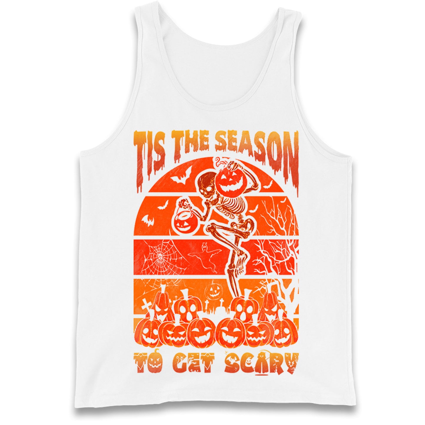 Tis The Season To Get Scary Tank Top
