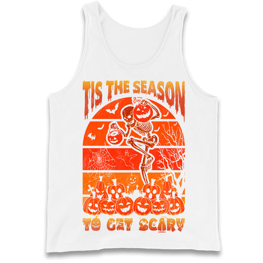 Tis The Season To Get Scary Tank Top
