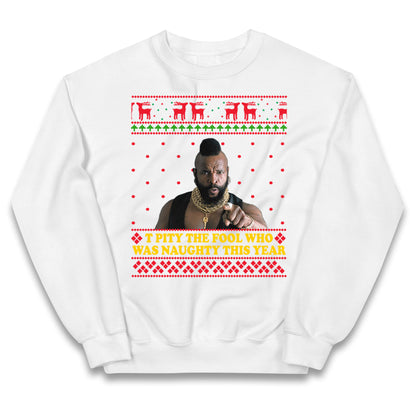 mr t christmas jumper