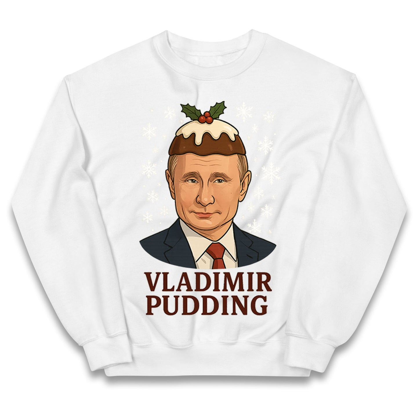 Vladimir Putin Christmas Kids Jumper