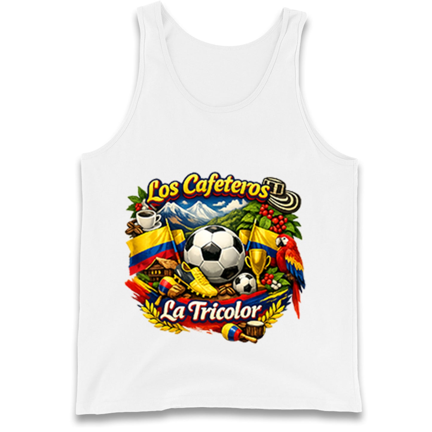 Colombia Football Tank Top