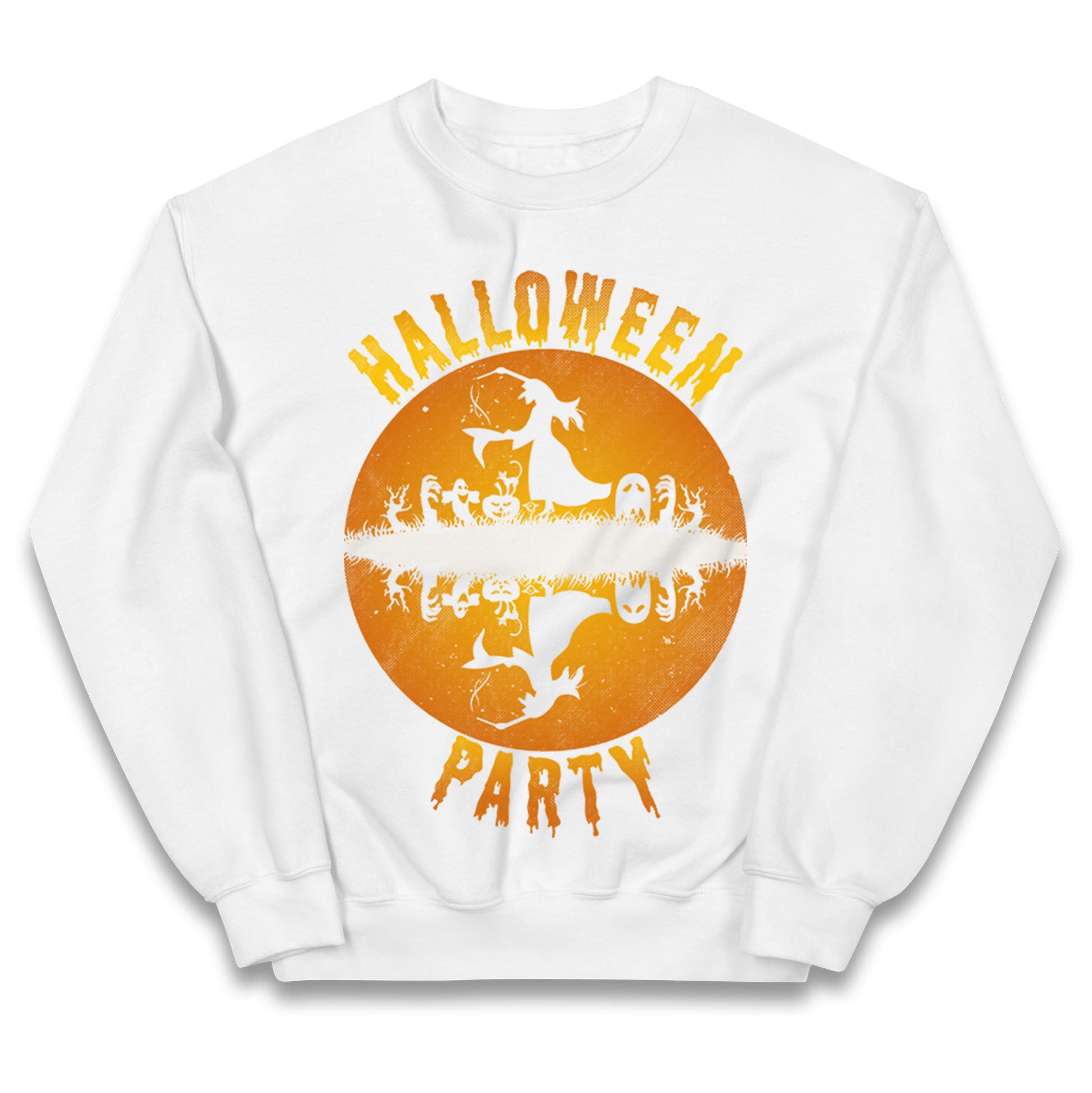 Scary Witch Halloween Party Jumper
