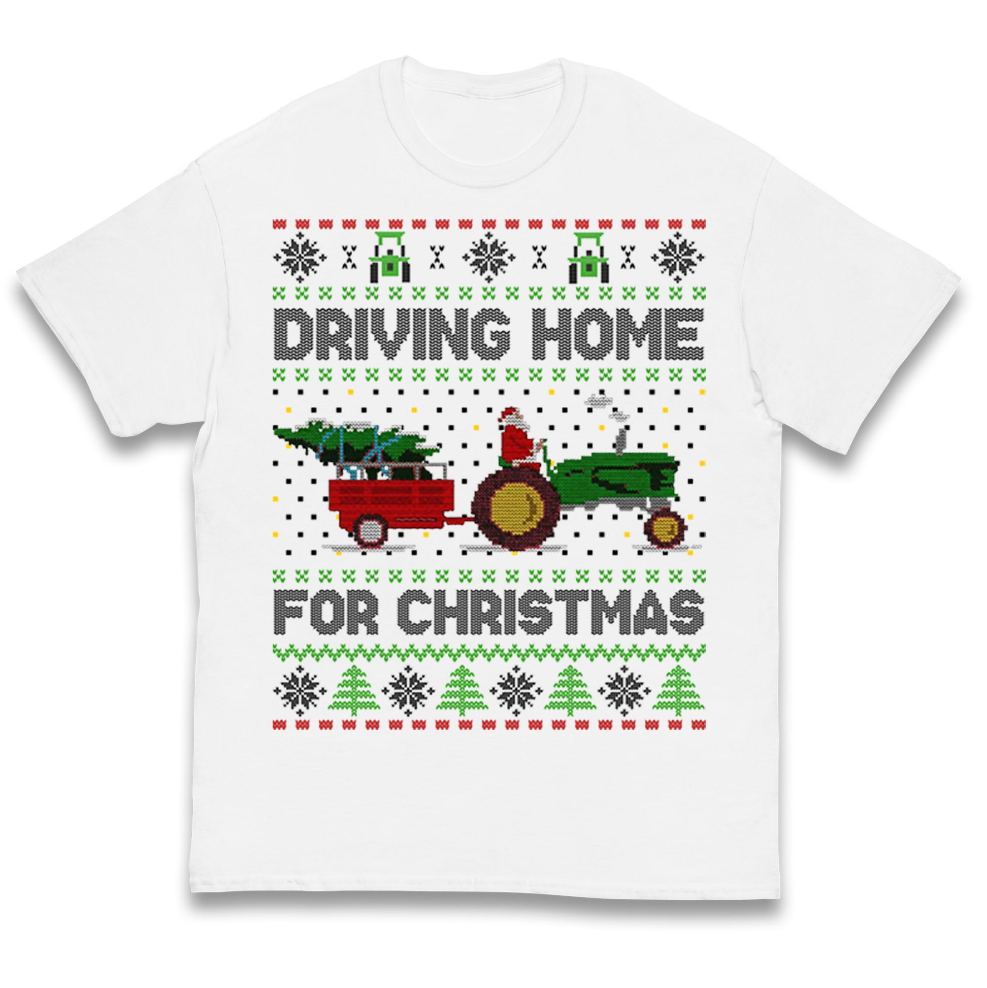 John Deere Christmas Kids T Shirt 
