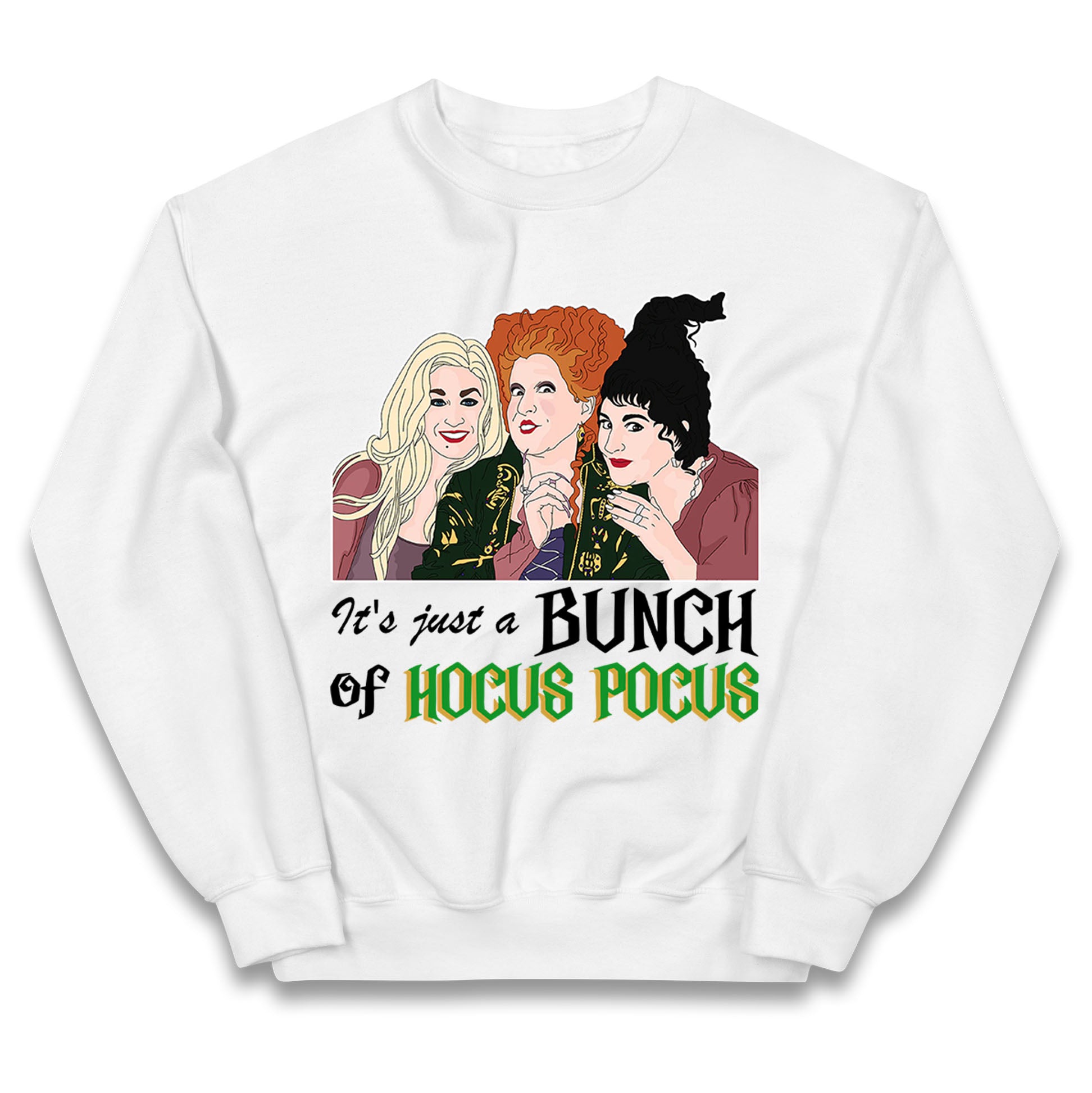 Its Just A Bunch Of Hocus Pocus Halloween Jumper
