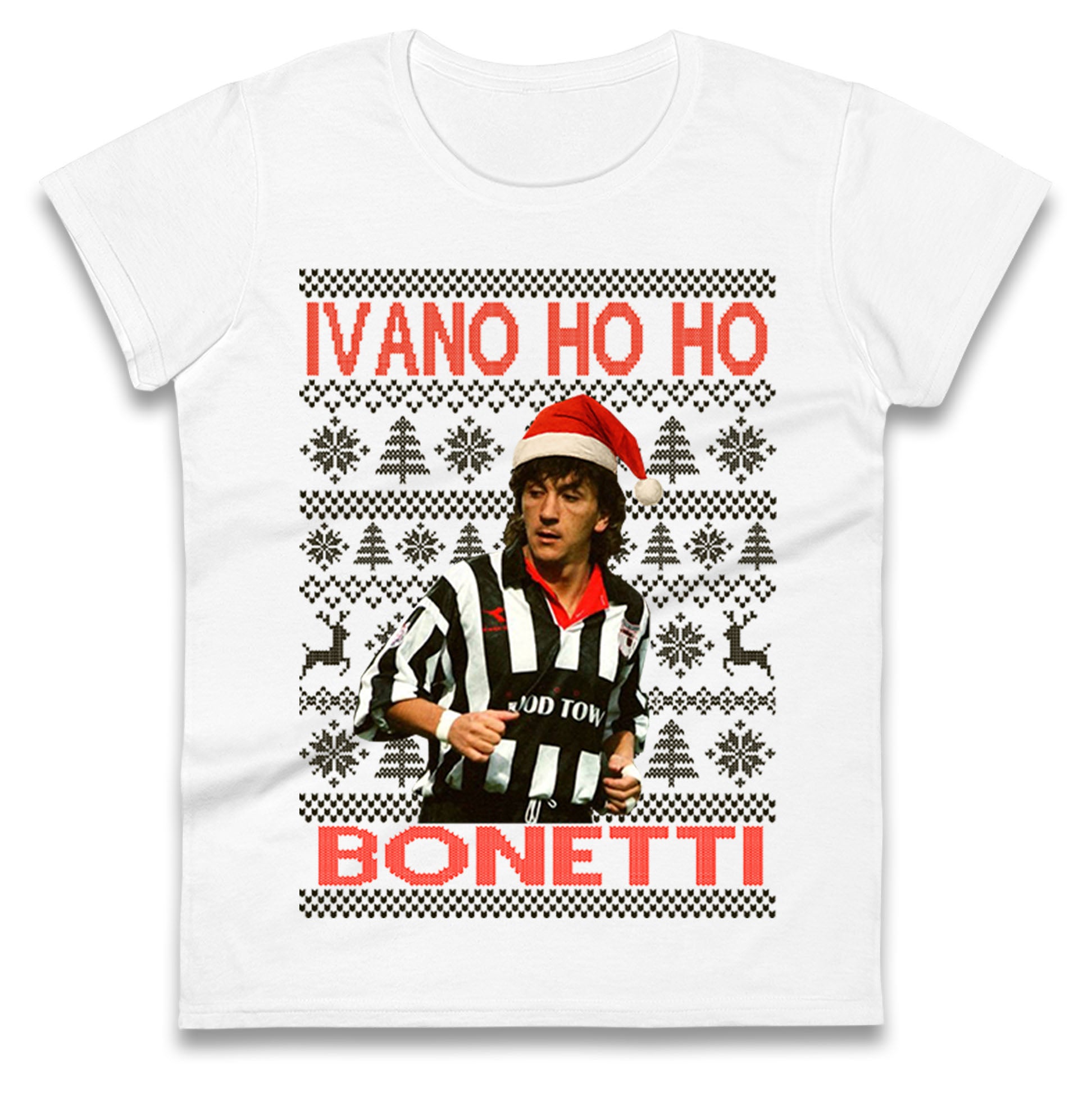 Grimsby Town Christmas Ladies T Shirt