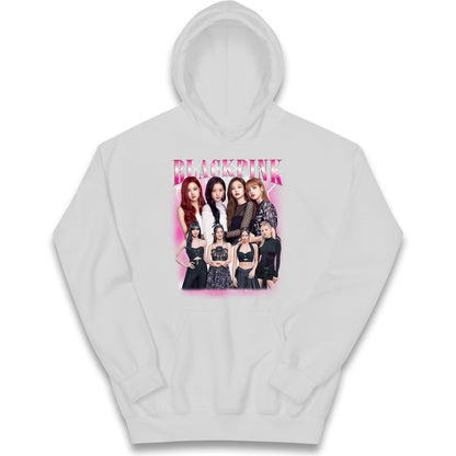 Black Pink Kids Hoodie