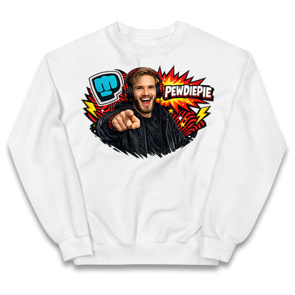PewDiePie YouTuber Kids Jumper