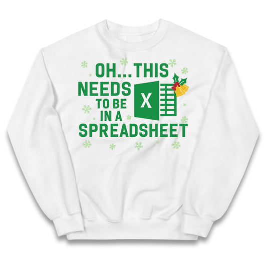 Excel Christmas Kids Jumper