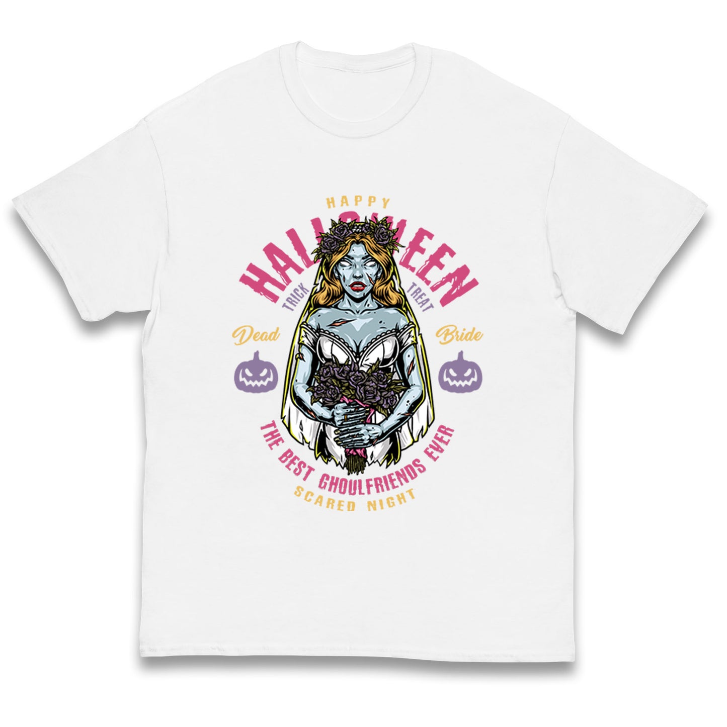 Happy Halloween Best Ghoulfriends Kids T Shirt