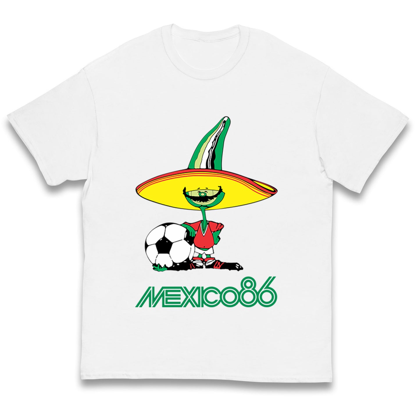 Mexico 86 Mascot Kids T Shirt