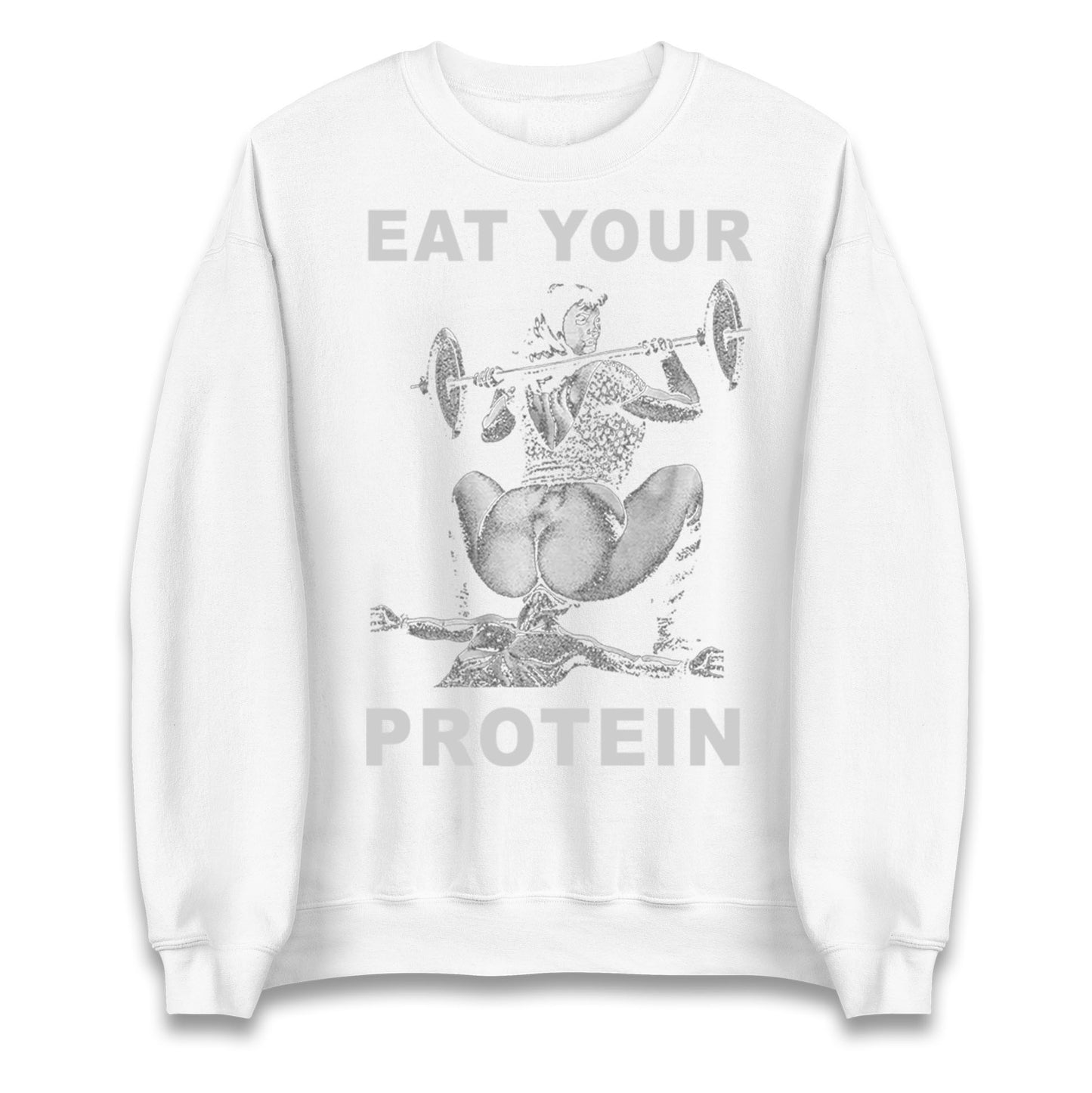 Breakfast Of Champions Eat Your Protein SarcasticJumper