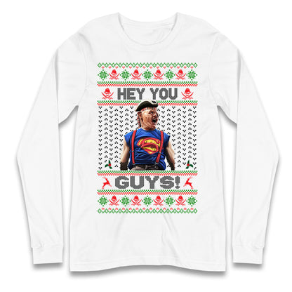 Goonies Sloth Christmas Longsleeve T Shirt