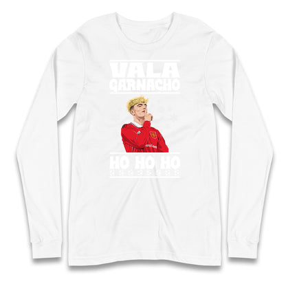 alejandro garnacho christmas long sleeve t shirt