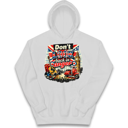 Don't Look Back In Anger Kids Hoodie