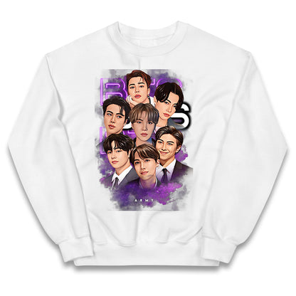 BTS K POP Kids Jumper