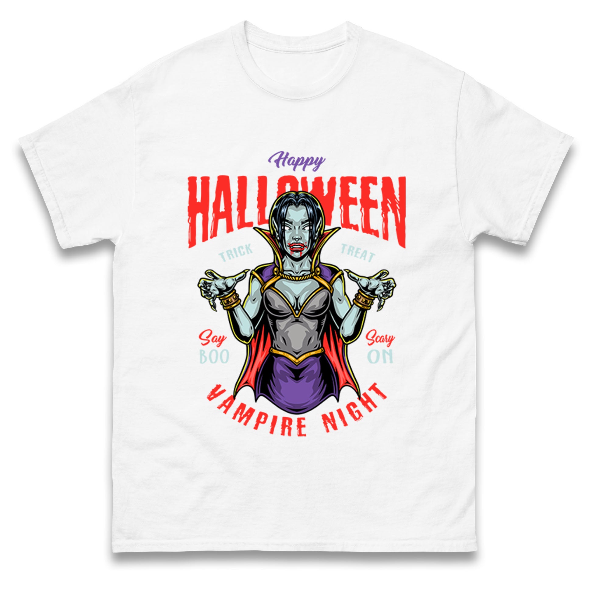 Halloween Vampire T Shirt