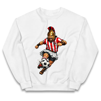 Retro Exeter City Football Kids Jumper