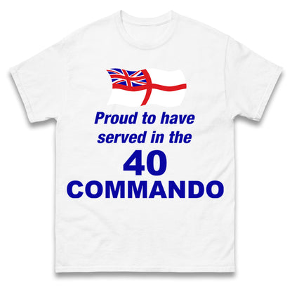 40 Commando Royal Marines T Shirt