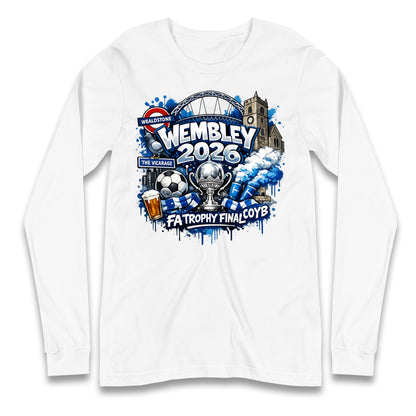 Wealdstone FA Trophy Final Wembley 2026 | Buy FA Trophy Wear Longsleeve T Shirt 