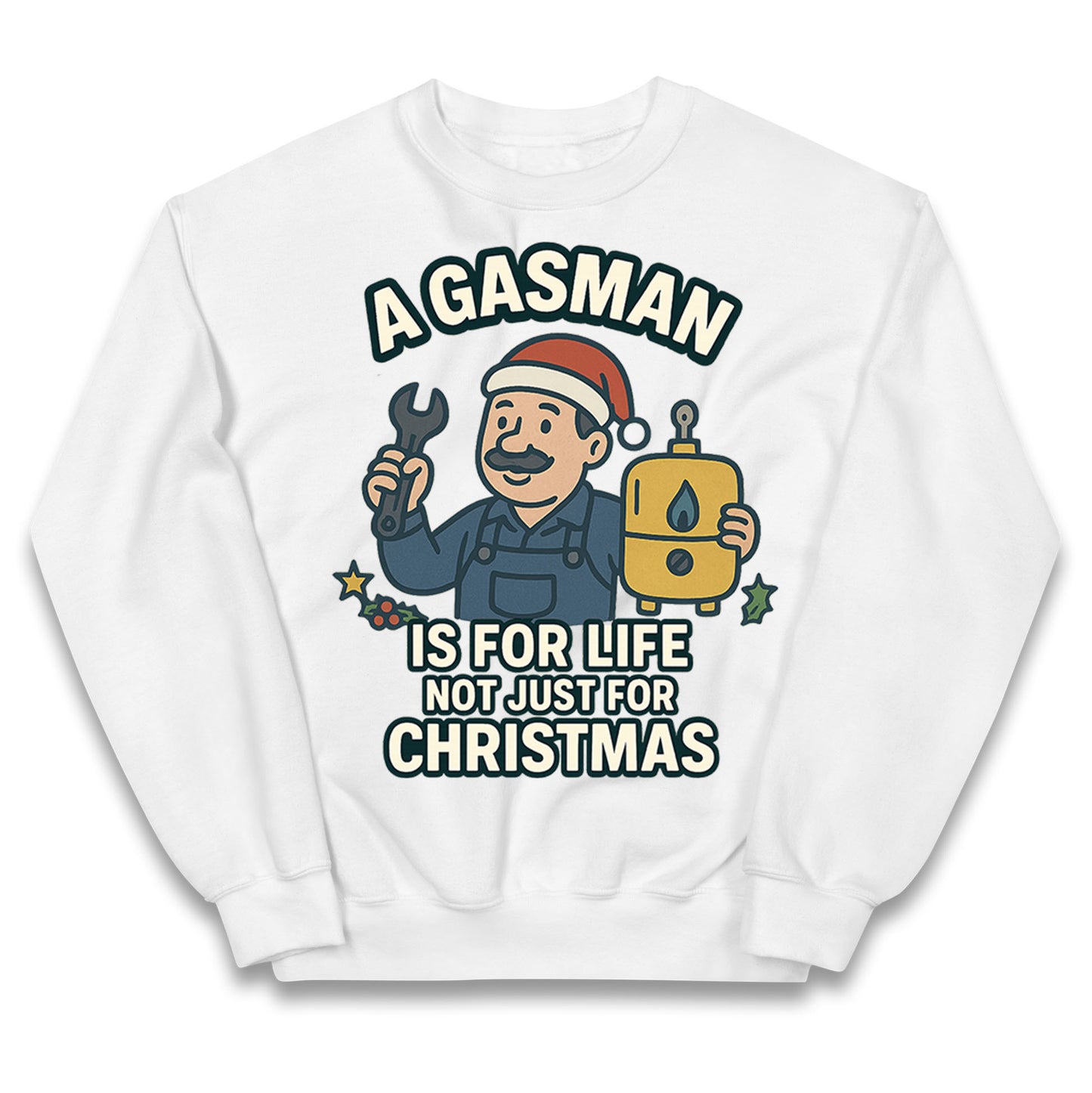 Gasman Christmas Kids Jumper