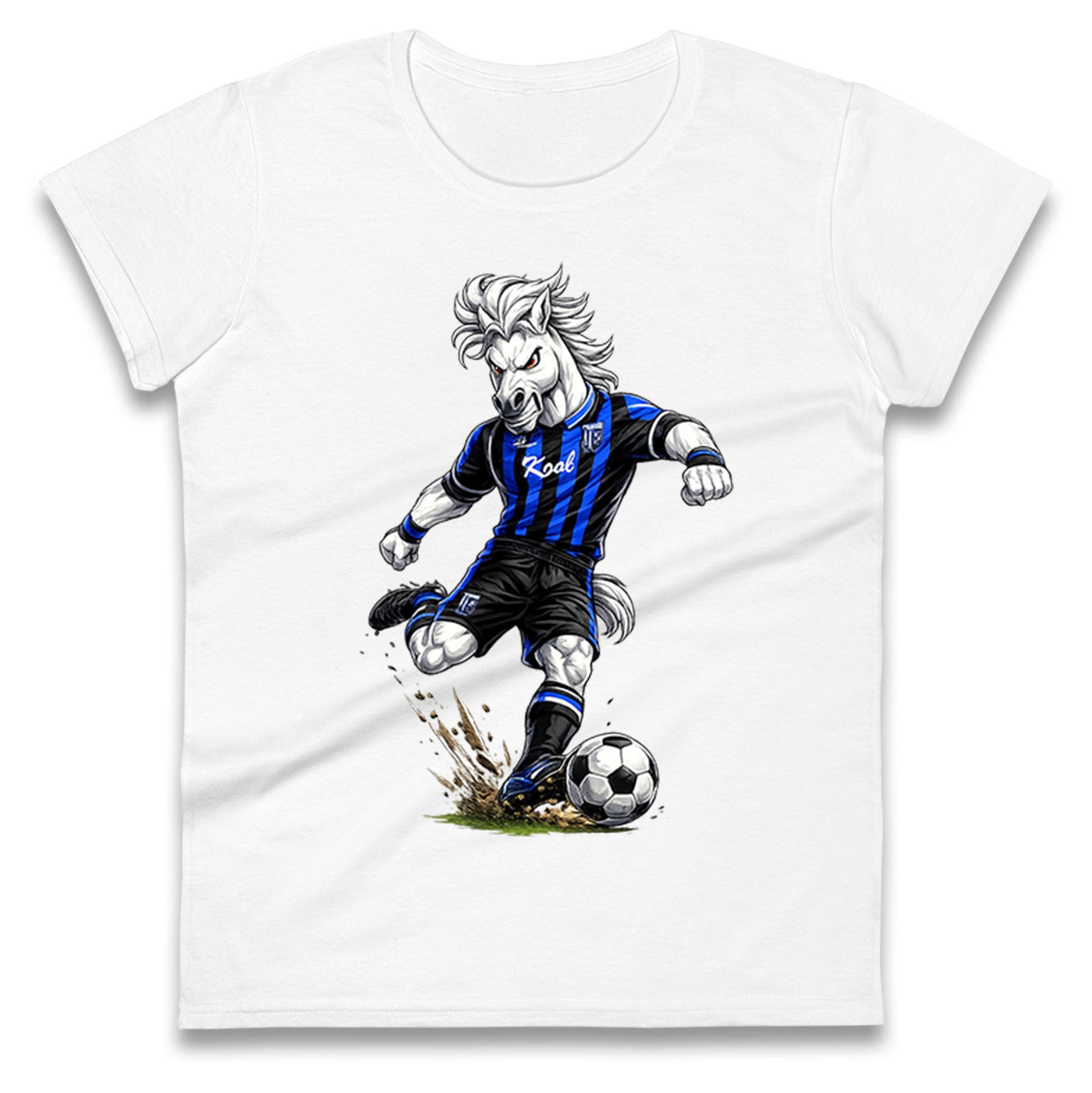Retro Gillingham Football Ladies T Shirt