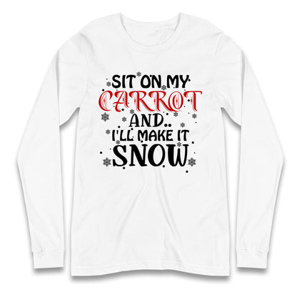 Rude Christmas Longsleeve T Shirt