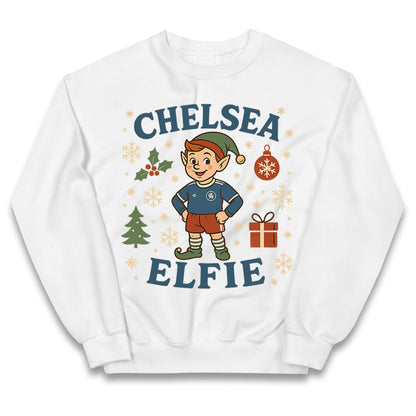 Chelsea FC Christmas Kids Jumper